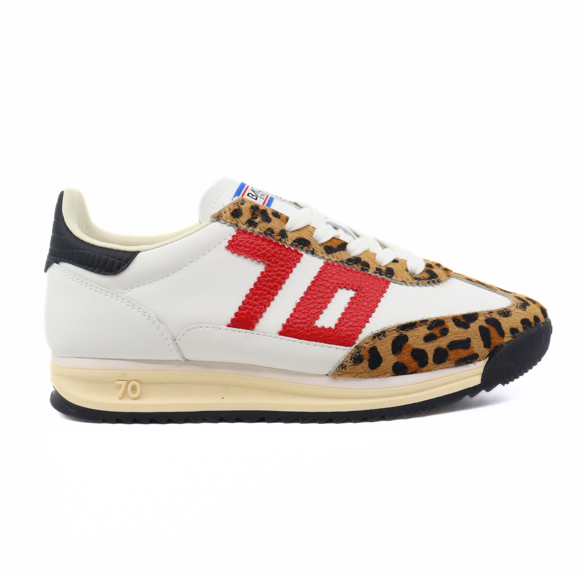 Barkley Strike White Pony Camel Women's Sneakers Back 70