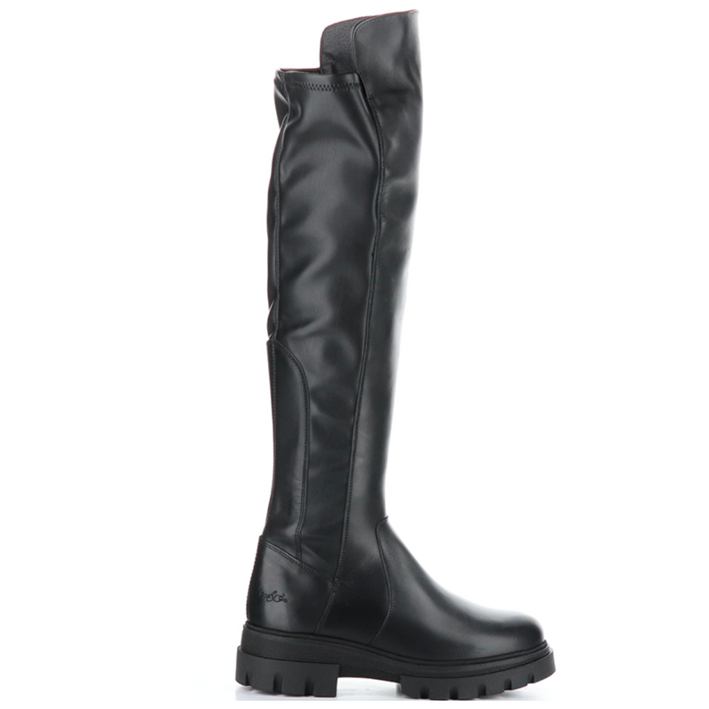 Women's tall leather boot FIFTH NAPPA STRETCH by BOS & CO