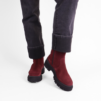 Rocky Mulberry/Black Women's Boots Bos & Co