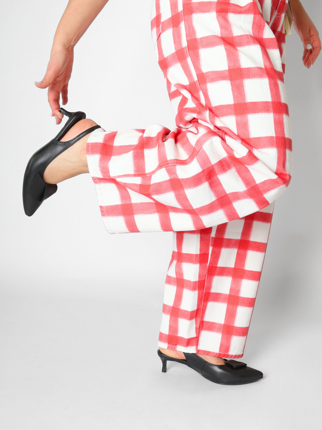 FlatBow Kitten Black Women's Shoes Heels All Black