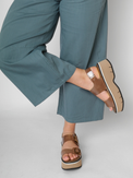 Lucia Reverse Vernice Farro Women's Sandals Platforms Homers