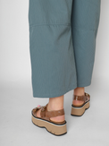 Lucia Reverse Vernice Farro Women's Sandals Platforms Homers