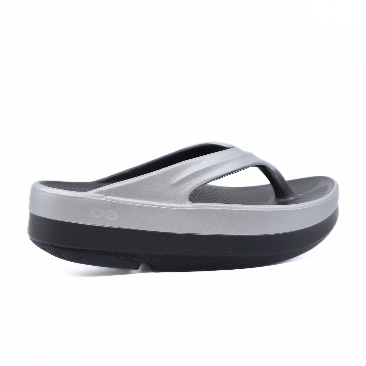 OOmega OOlala Luxe Basalt Women's Sandals Platforms Oofos