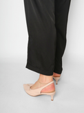 FlatBow Kitten Pink Women's Shoes Heels All Black