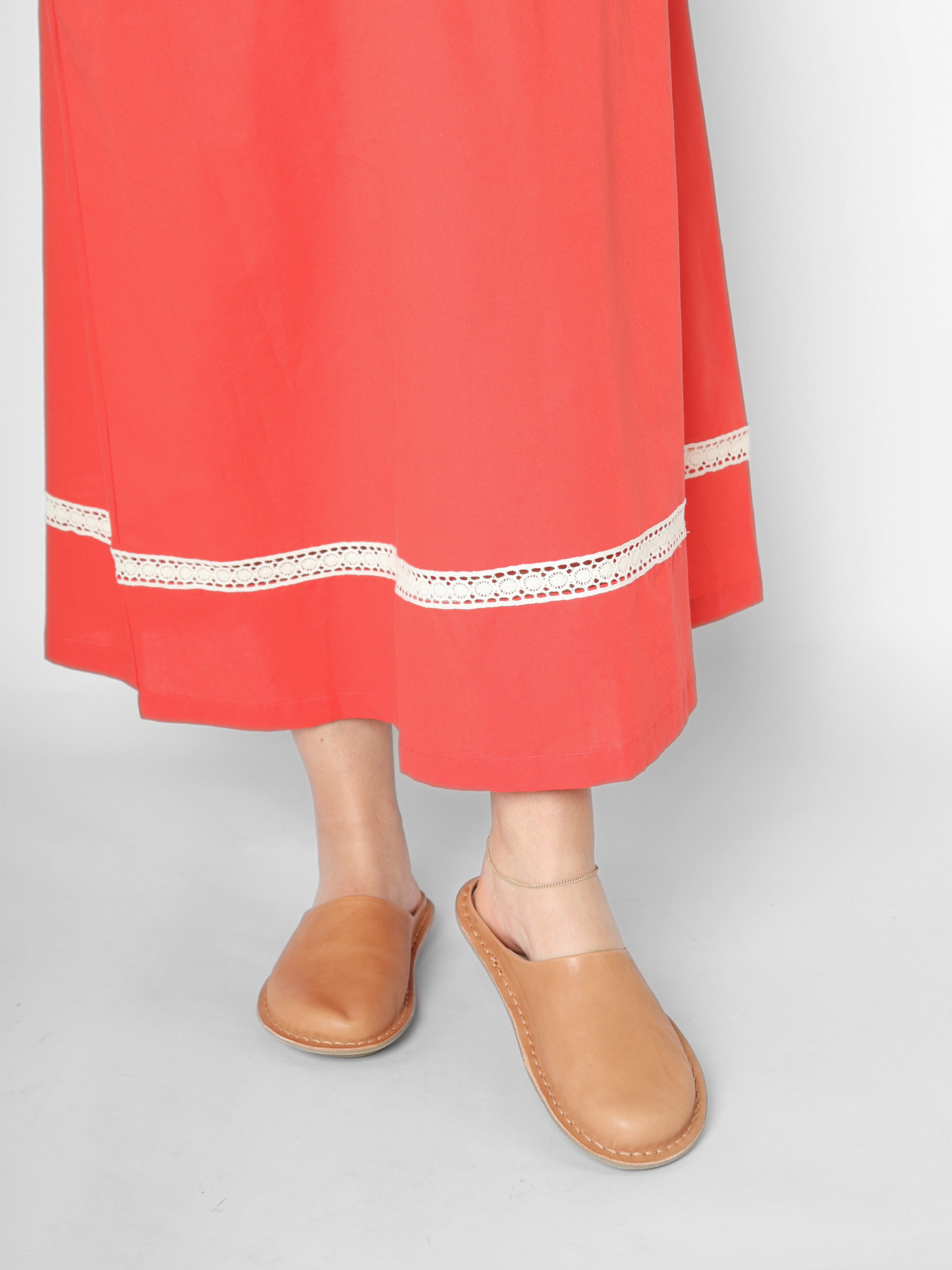 Roma Leather Fawn Tan Women's Shoes VIBAe