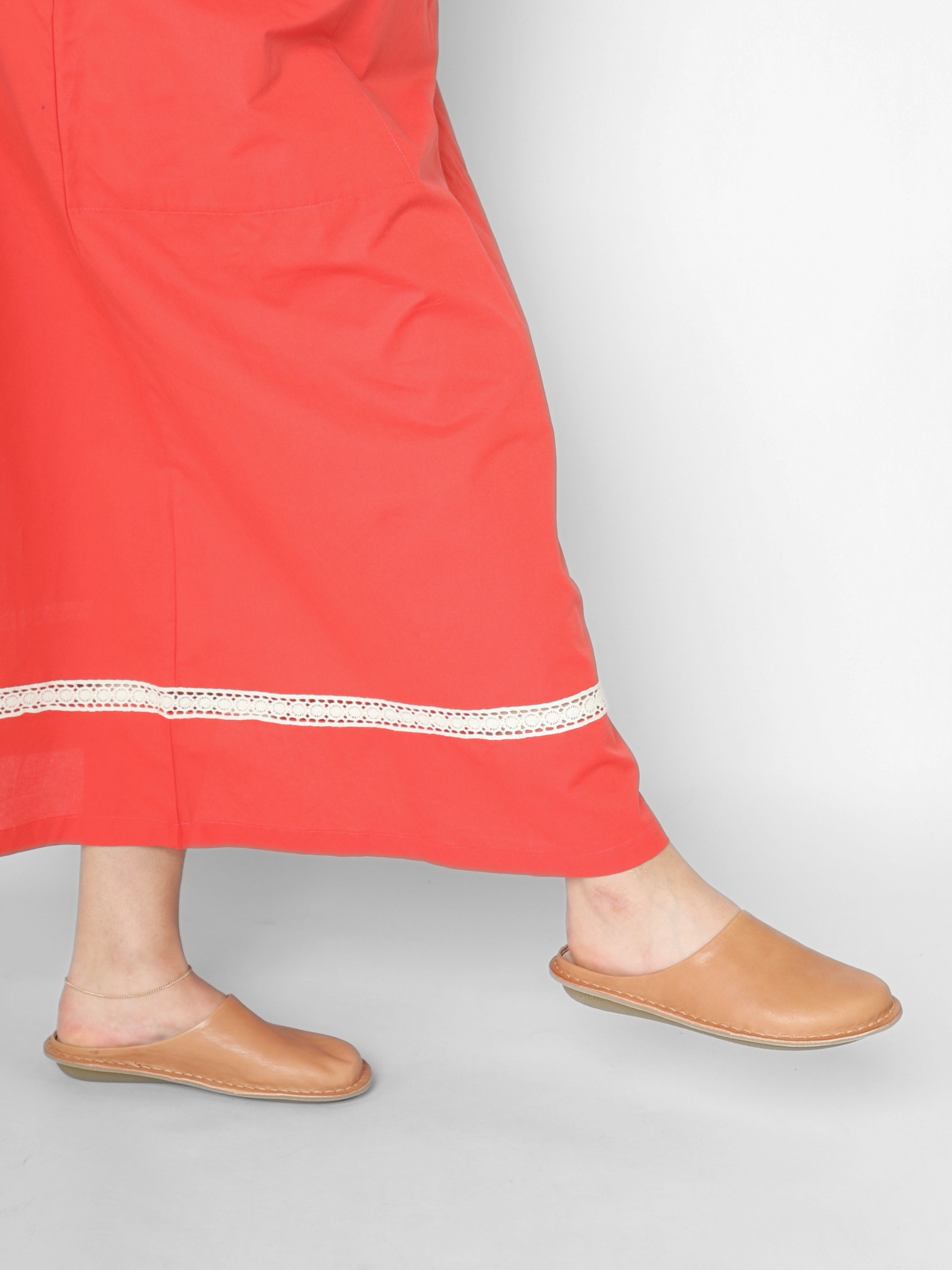 Roma Leather Fawn Tan Women's Shoes VIBAe