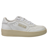 Slam White Women's Sneakers Platforms Back 70    