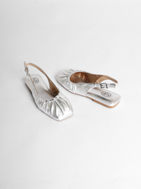 Bibi Silver Women's Shoes Flats Ash