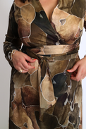 Wrap Dress Print Women's Dresses Cossac