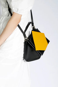 SQUARE INSERT YELLOW Gifts + Accessories Bags All Black    