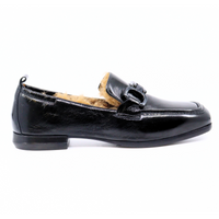 Lena Superluxe Black Women's Shoes Loafers Homers    