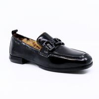 Lena Superluxe Black Women's Shoes Loafers Homers    