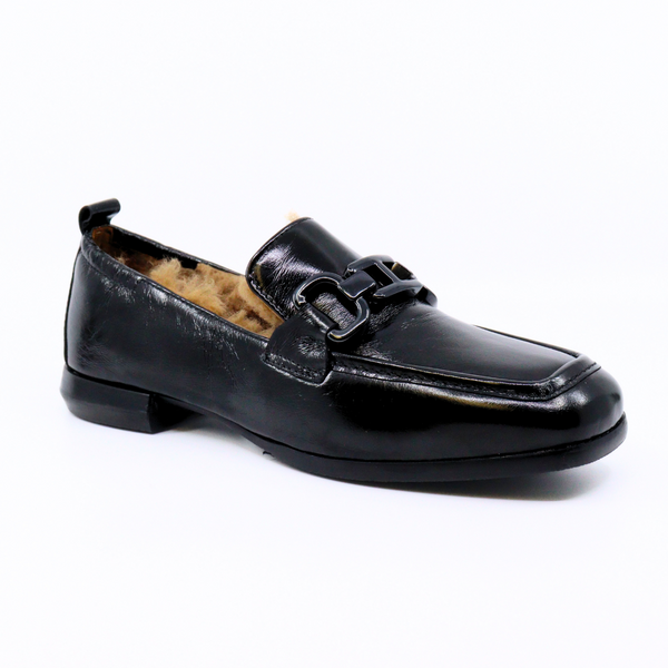 Lena Superluxe Black Women's Shoes Loafers Homers    