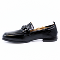 Lena Superluxe Black Women's Shoes Loafers Homers    