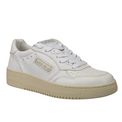 Slam White Women's Sneakers Platforms Back 70    