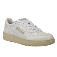 Slam White Women's Sneakers Platforms Back 70    