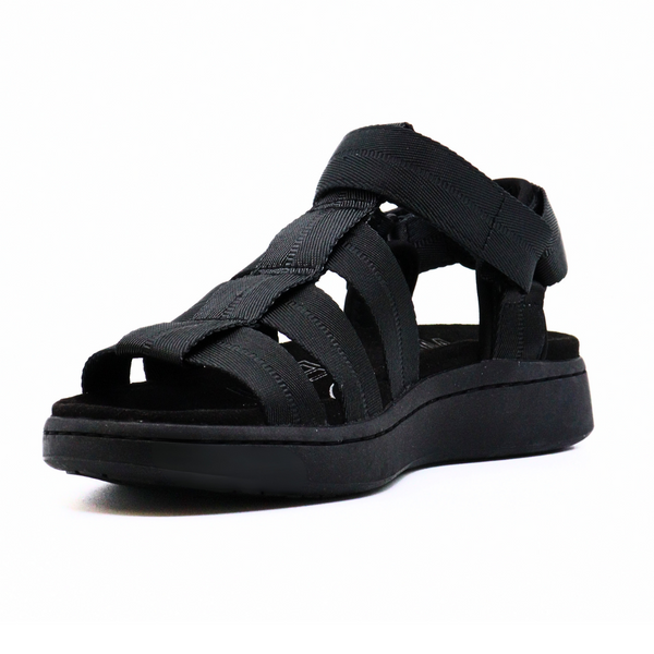 Line Fisherman Black Women's Sandals Woden    