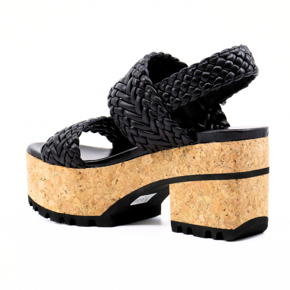 Venice Espiga 14 Black Women's Sandals Platforms Homers    