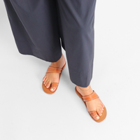Amelie Tiny Stud Sandal Cognac Women's Sandals Free People