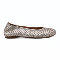 Satin Metallic Puder Flat Women's Shoes Flats Gabor