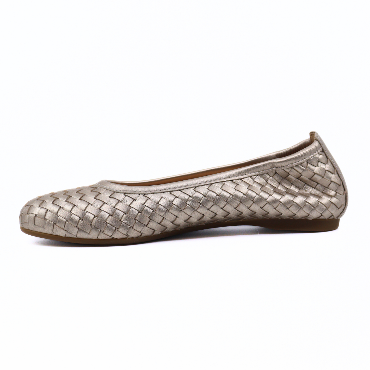 Satin Metallic Puder Flat Women's Shoes Flats Gabor