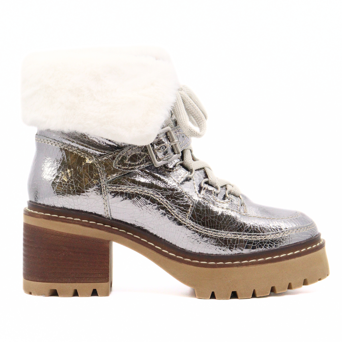 Cozy Jasper Hiker Pale Pewter Women's Boots Free People    