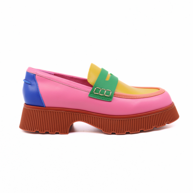 Adam Solimar Women's Shoes Loafers Charlotte Stone
