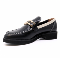 Clip & Stitch Loafer Women's Shoes Loafers All Black    