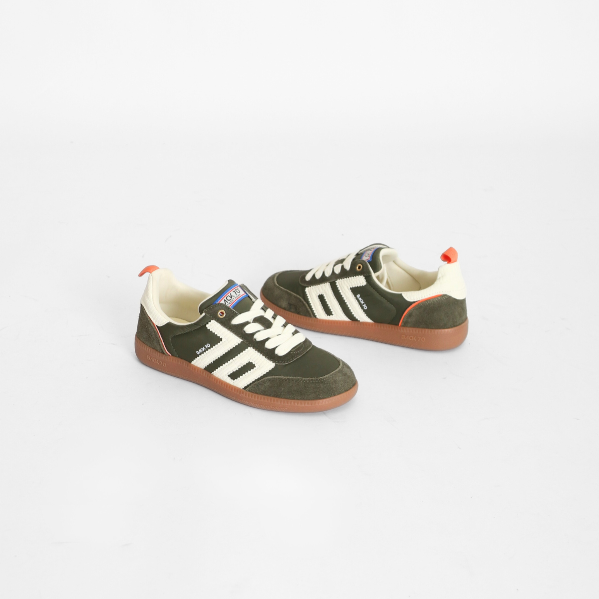 Ghost NM Olive Orange Milk Women's Sneakers Back 70
