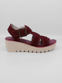 Yudd Berry Suede Women's Shoes Platforms Fly London