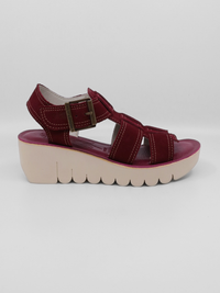 Yudd Berry Suede Women's Shoes Platforms Fly London