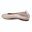 Satin Metallic Puder Flat Women's Shoes Flats Gabor