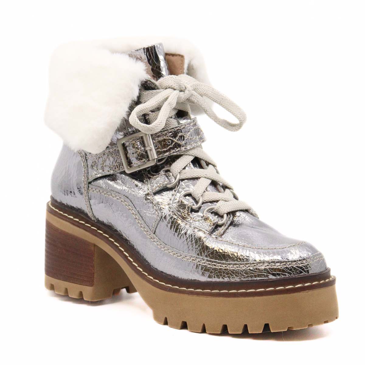 Cozy Jasper Hiker Pale Pewter Women's Boots Free People    