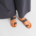 Amelie Tiny Stud Sandal Black Women's Sandals Free People
