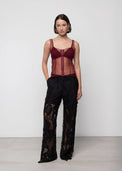 Lace Cargo Trousers Women's Bottoms Esthé