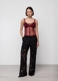 Lace Cargo Trousers Women's Bottoms Esthé