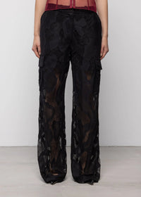 Lace Cargo Trousers Women's Bottoms Esthé