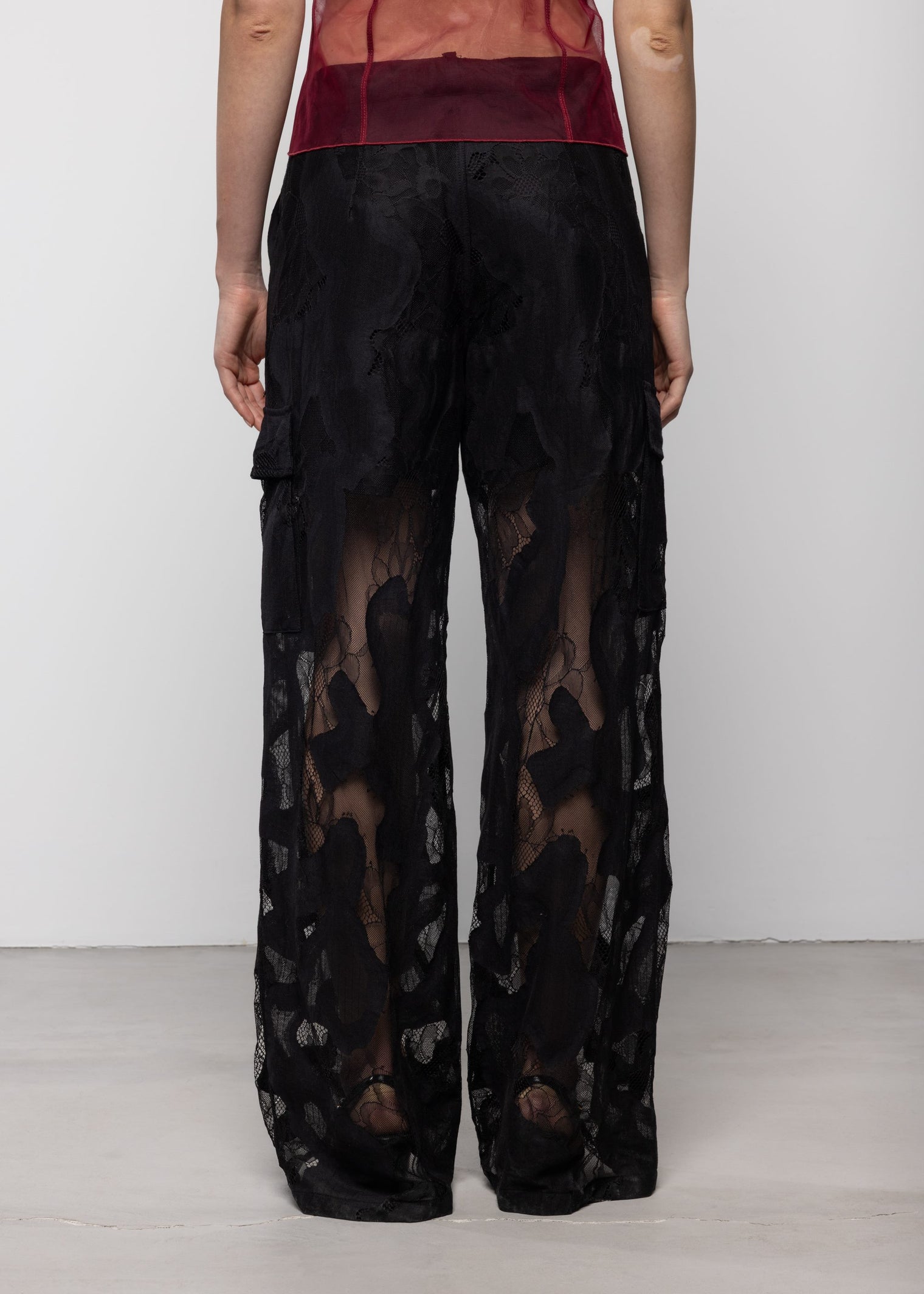 Lace Cargo Trousers Women's Bottoms Esthé