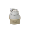 Slam White Women's Sneakers Platforms Back 70    