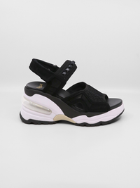 Diva Black Women's Sandals Platforms Ash