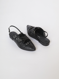 Piuma Nero Women's Shoes Flats I.N.K. Shoes