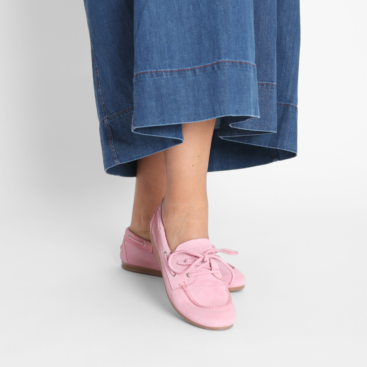 Marin Light Rose Suede Women's Shoes Loafers Pavement