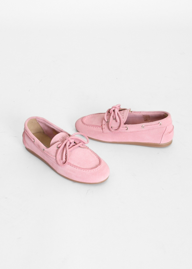 Marin Light Rose Suede Women's Shoes Loafers Pavement