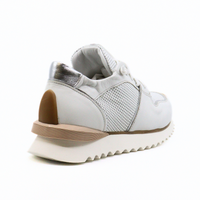 Ruffle Drill White Women's Sneakers Andia Fora    