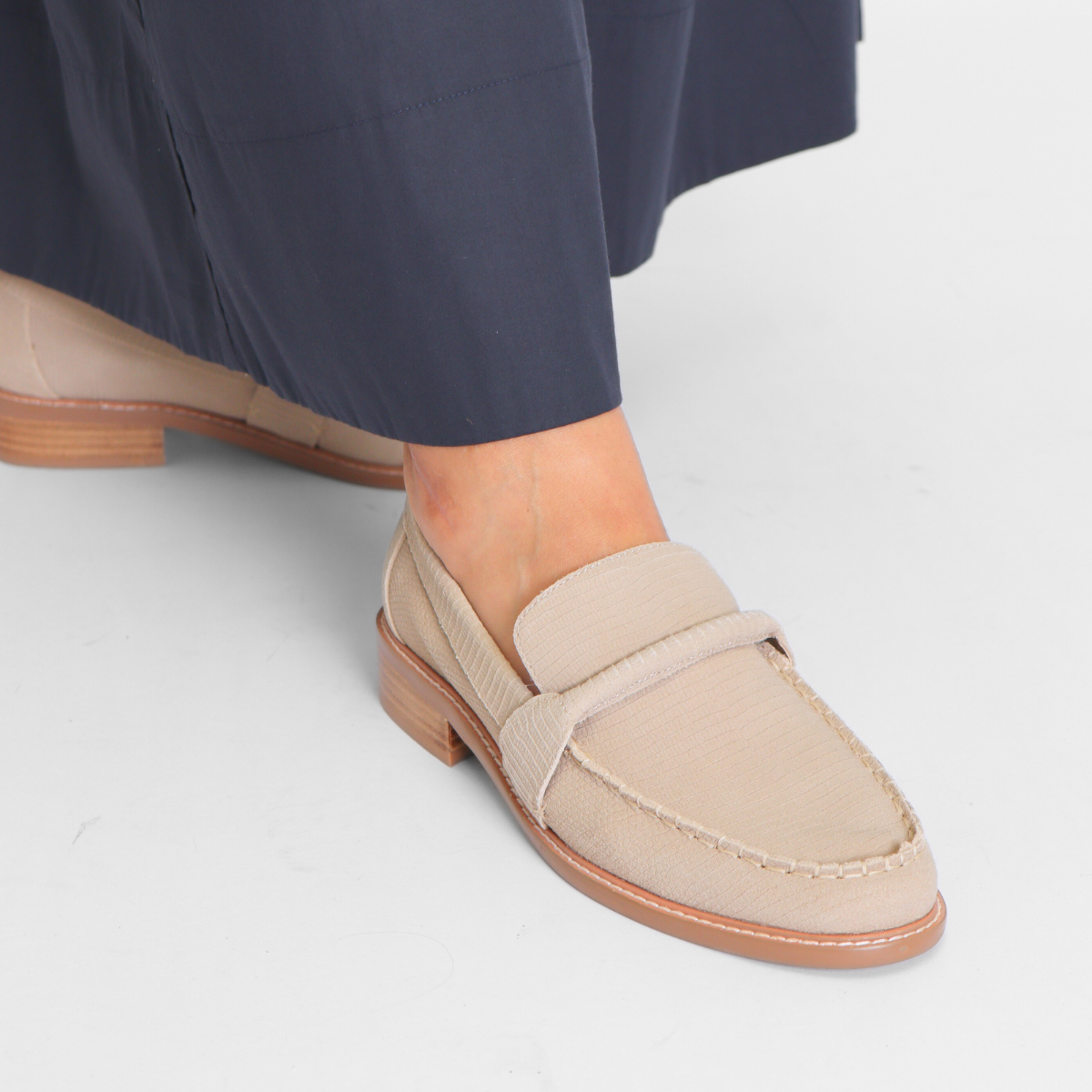 Bedford Loafer Oiled Silt Suede Women's Shoes Free People