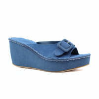 Scarlett Chambray Women's Sandals Platforms Ayalla