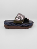 Mellow Glow Gun Metal Women's Sandals Platforms 4CCCCEES