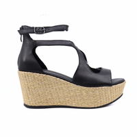 Hartlynn Black Women's Sandals Platforms Antelope