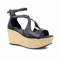 Hartlynn Black Women's Sandals Platforms Antelope