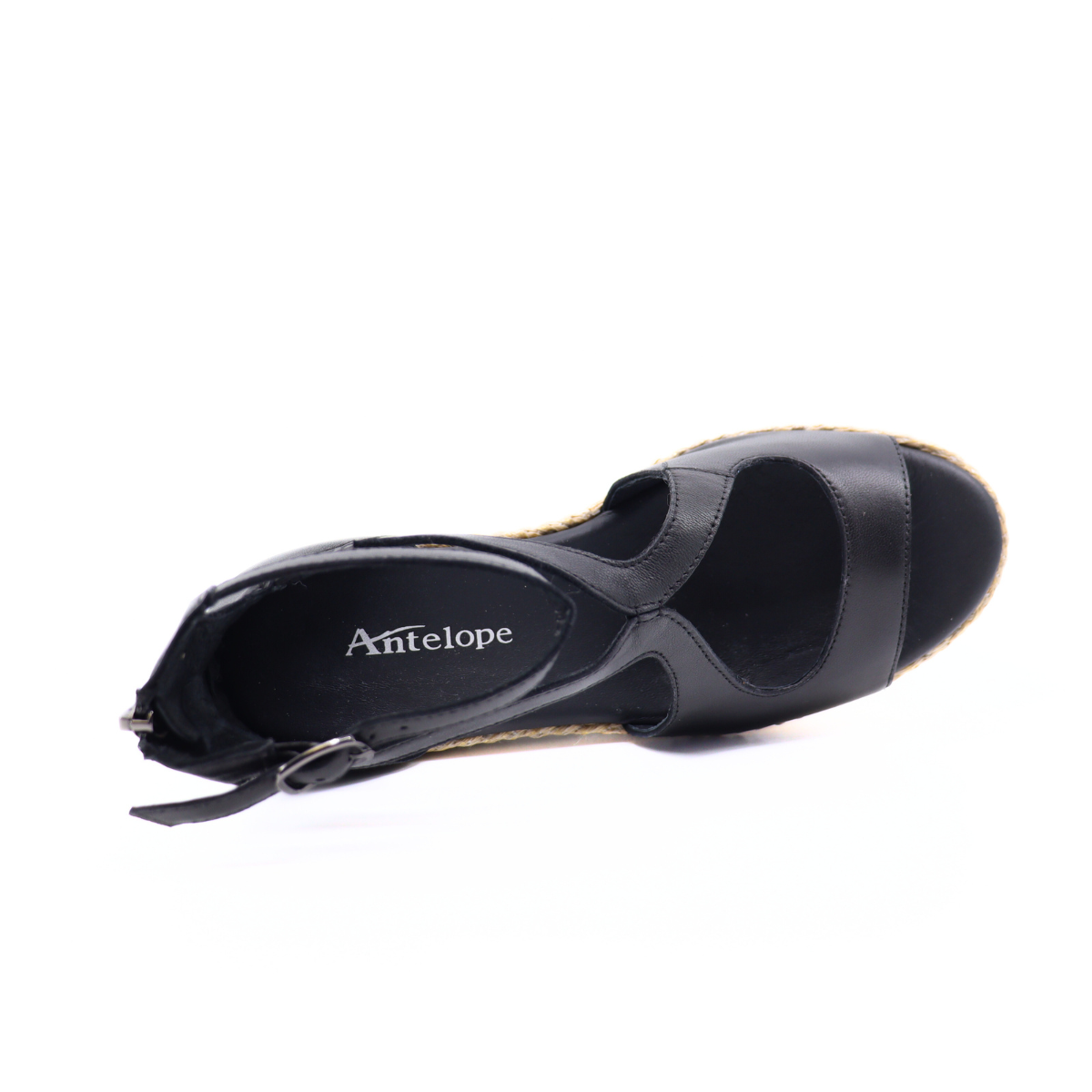Hartlynn Black Women's Sandals Platforms Antelope
